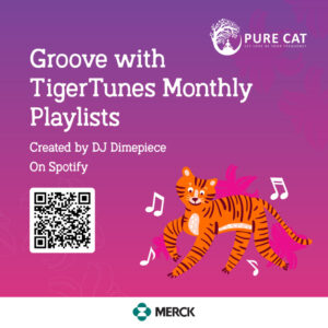 Click the image above to check out DJ Dimepiece's monthly TigerTunes Spotify playlists and groove with us everyday!